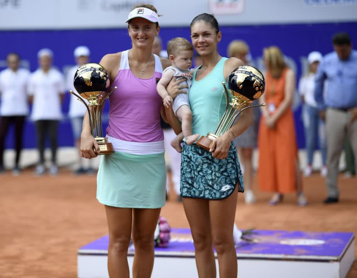 BRD Bucharest Open 2018 // VIDEO+FOTO Campioanele sunt ale noastre! Irina Begu și Andreea Mitu au câștigat finala de dublu » Andreea a plâns și a sărbătorit alături de fiul ei