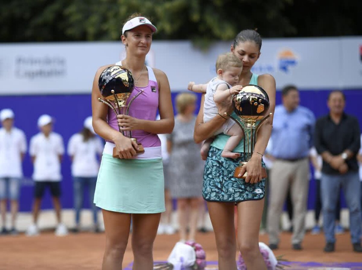 BRD Bucharest Open 2018 // VIDEO+FOTO Campioanele sunt ale noastre! Irina Begu și Andreea Mitu au câștigat finala de dublu » Andreea a plâns și a sărbătorit alături de fiul ei