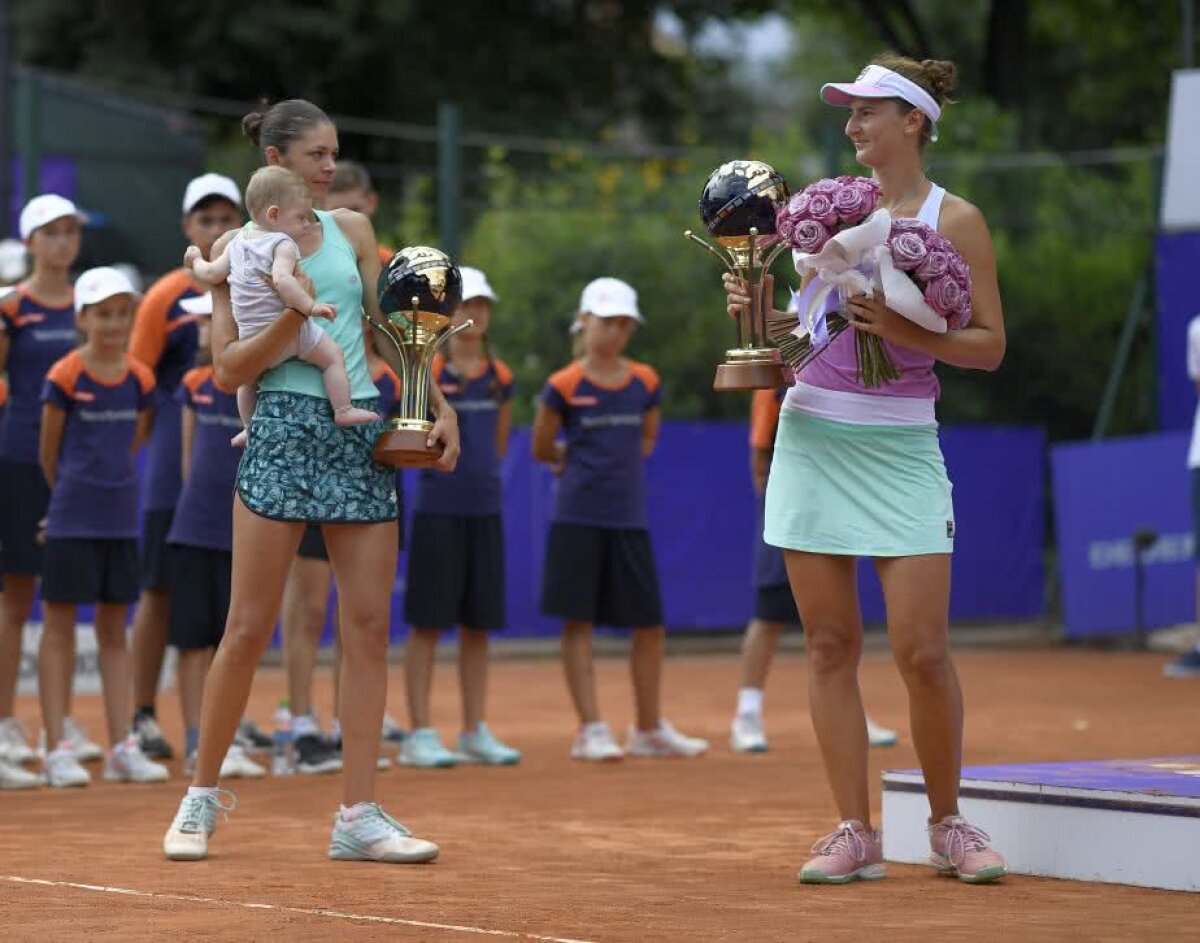 BRD Bucharest Open 2018 // VIDEO+FOTO Campioanele sunt ale noastre! Irina Begu și Andreea Mitu au câștigat finala de dublu » Andreea a plâns și a sărbătorit alături de fiul ei