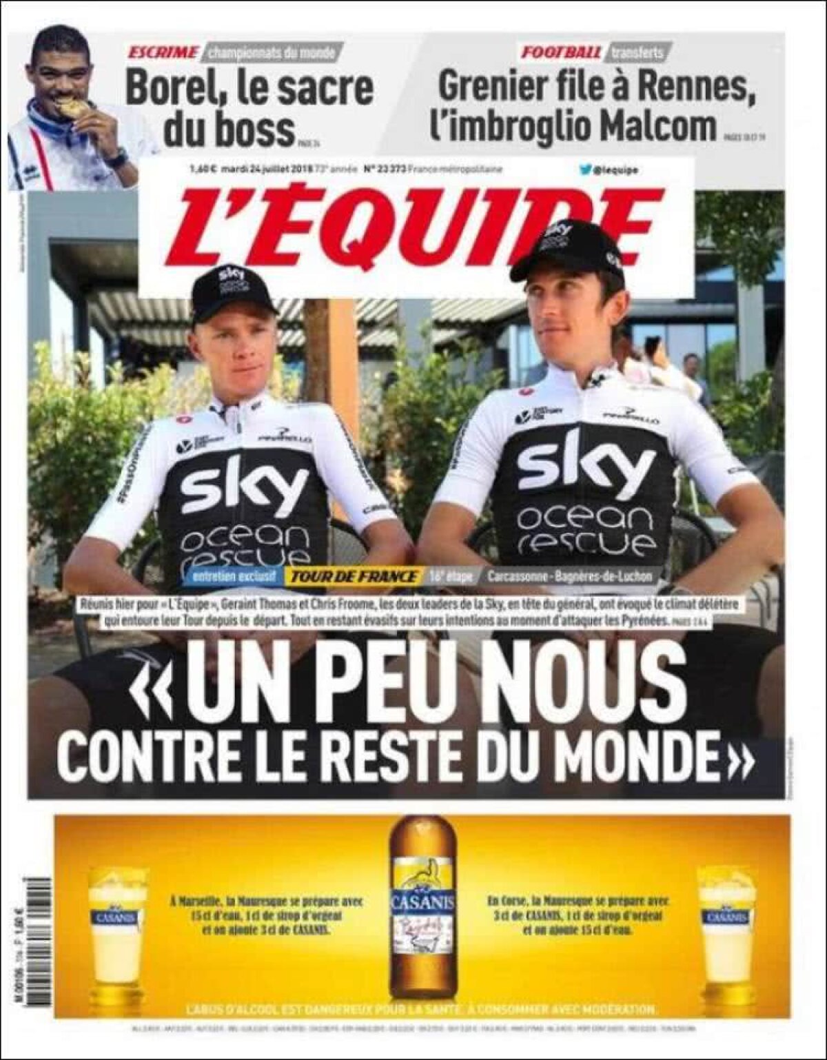 Ce scriu azi ziarele de sport din lume (24 iulie 2018)