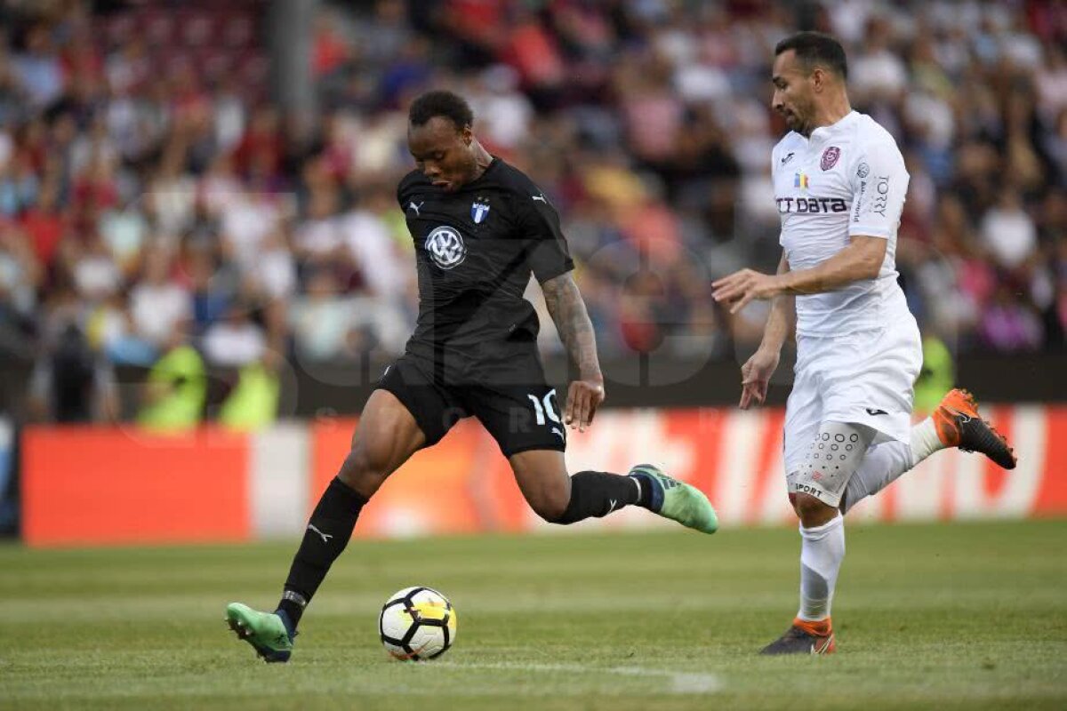 VIDEO + FOTO Campioană fără cap » Cu un joc haotic, CFR pierde turul cu Malmo, 0-1 