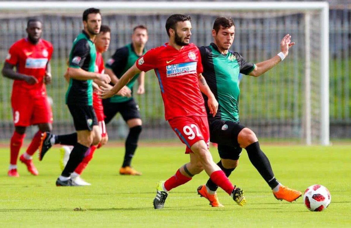 FOTO + VIDEO În dulcele stil clasic » "Sterili" în campionat, steliștii nu au avut probleme în turul cu Rudar Velenje: 2-0, iar calificarea e rezolvată! 