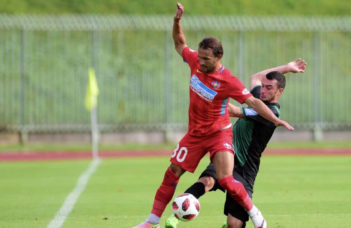 FOTO + VIDEO În dulcele stil clasic » "Sterili" în campionat, steliștii nu au avut probleme în turul cu Rudar Velenje: 2-0, iar calificarea e rezolvată! 