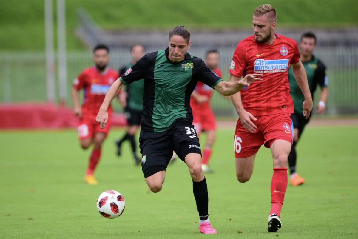 FOTO + VIDEO În dulcele stil clasic » "Sterili" în campionat, steliștii nu au avut probleme în turul cu Rudar Velenje: 2-0, iar calificarea e rezolvată! 