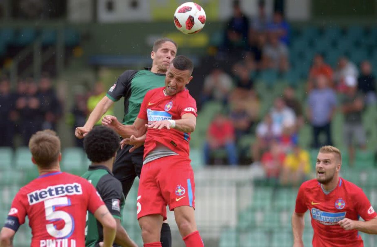 FOTO + VIDEO În dulcele stil clasic » "Sterili" în campionat, steliștii nu au avut probleme în turul cu Rudar Velenje: 2-0, iar calificarea e rezolvată! 