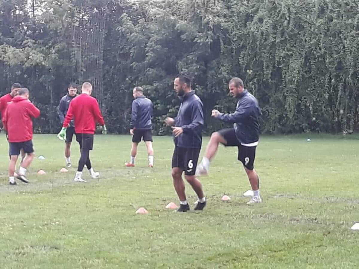 FOTO Primele imagini cu Denis Alibec după revenirea la Astra Giurgiu » Ce număr va purta vârful adus de la FCSB