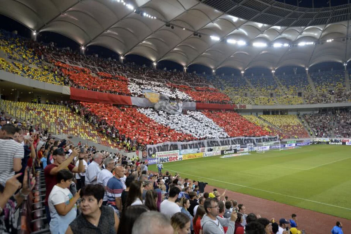 FCSB - DINAMO // FOTO Dinamoviștii au știut scenografia rivalilor! Vezi mesajul ironic prin care le-au răspuns