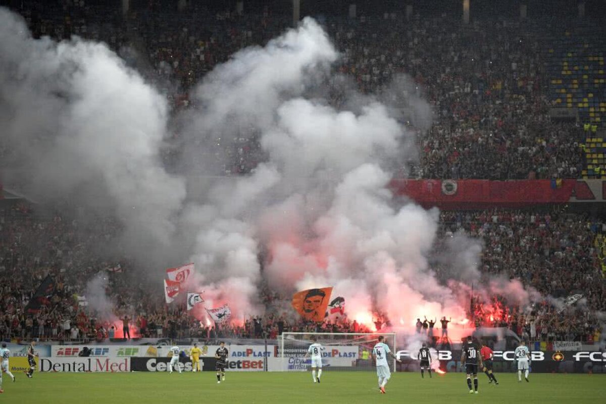 FCSB - DINAMO // FOTO Dinamoviștii au știut scenografia rivalilor! Vezi mesajul ironic prin care le-au răspuns