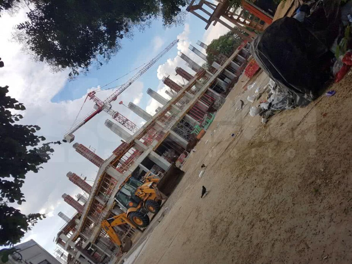 GALERIE FOTO Lucrările la patinoarul "Mihai Flamaropol" au depășit cele mai optimiste estimări » Imagini EXCLUSIVE de pe șantier