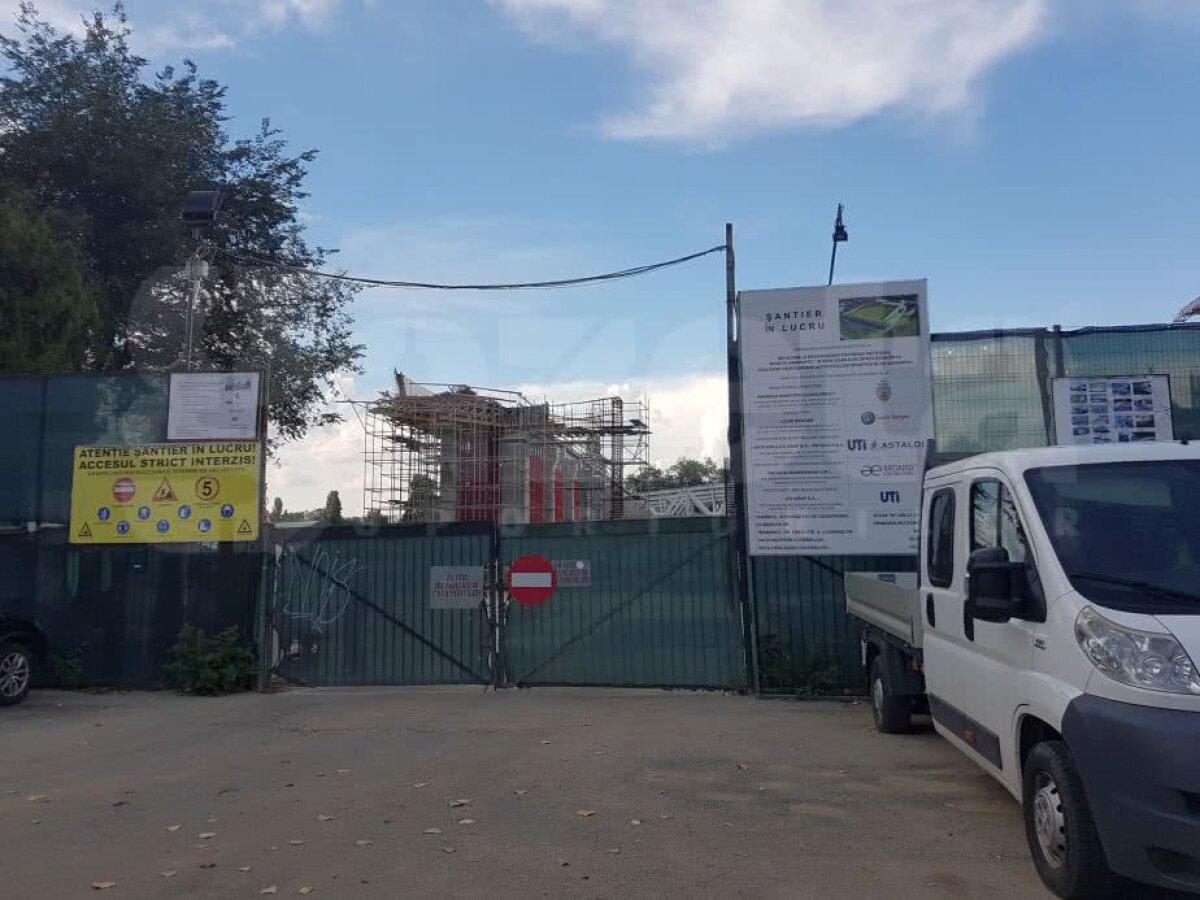 GALERIE FOTO Lucrările la patinoarul "Mihai Flamaropol" au depășit cele mai optimiste estimări » Imagini EXCLUSIVE de pe șantier