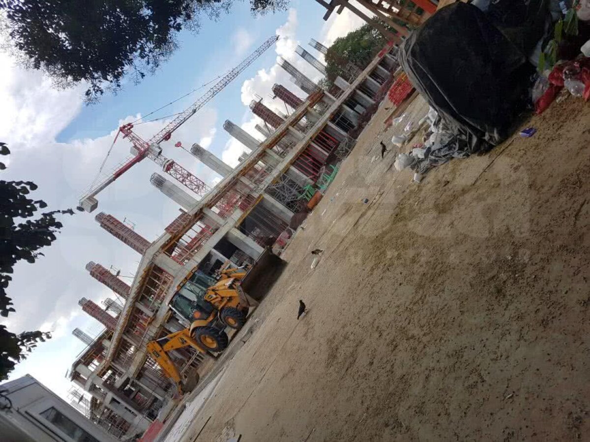 GALERIE FOTO Lucrările la patinoarul "Mihai Flamaropol" au depășit cele mai optimiste estimări » Imagini EXCLUSIVE de pe șantier