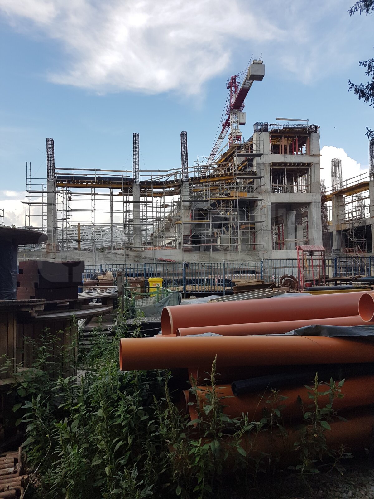 GALERIE FOTO Lucrările la patinoarul "Mihai Flamaropol" au depășit cele mai optimiste estimări » Imagini EXCLUSIVE de pe șantier