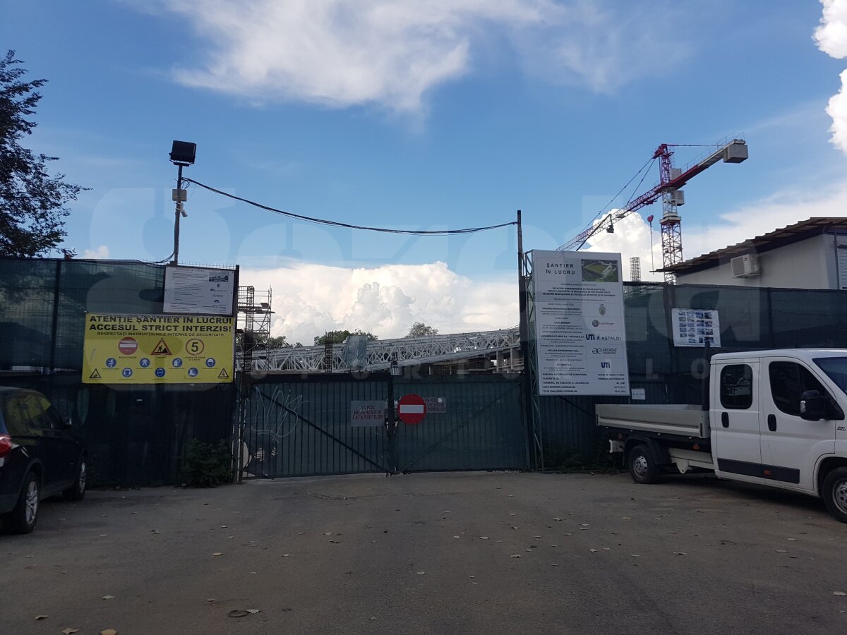 GALERIE FOTO Lucrările la patinoarul "Mihai Flamaropol" au depășit cele mai optimiste estimări » Imagini EXCLUSIVE de pe șantier