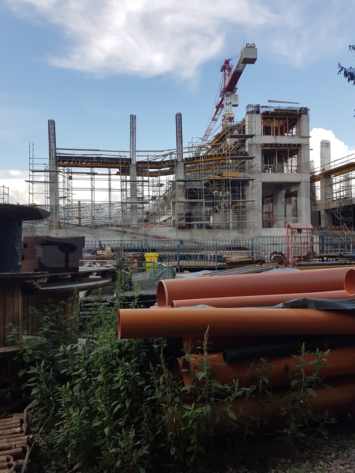 GALERIE FOTO Lucrările la patinoarul "Mihai Flamaropol" au depășit cele mai optimiste estimări » Imagini EXCLUSIVE de pe șantier