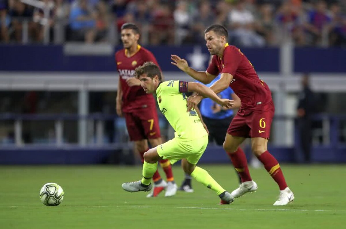 BARCELONA - AS ROMA // FOTO + VIDEO Barcelona, umilită din nou de AS Roma » 3 goluri în 8 minute! 