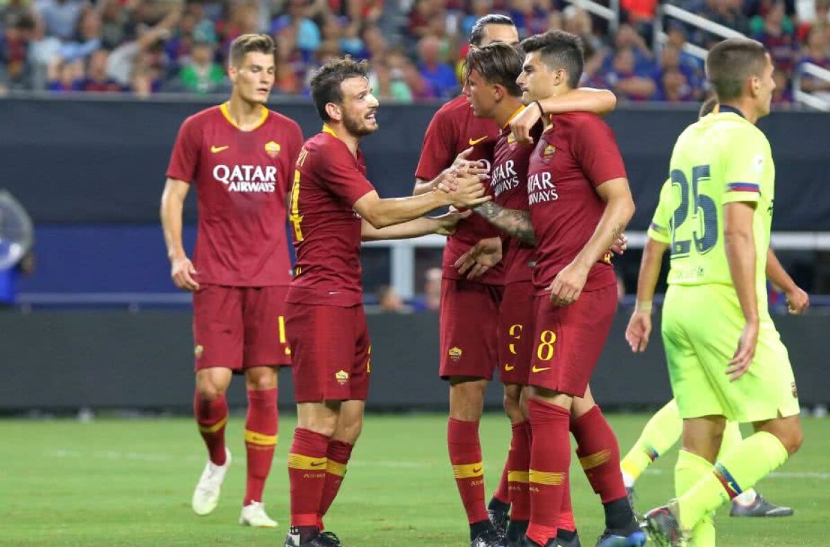 BARCELONA - AS ROMA // FOTO + VIDEO Barcelona, umilită din nou de AS Roma » 3 goluri în 8 minute! 