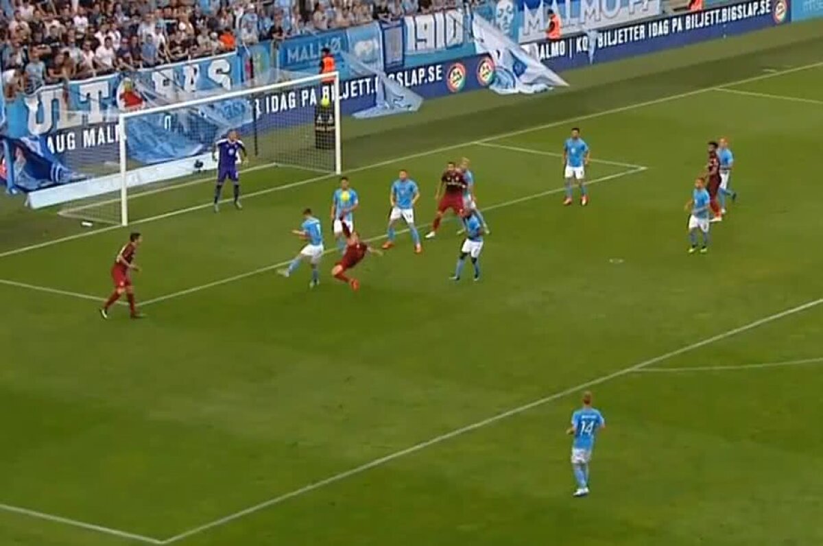 FOTO Ce gol pentru CFR Cluj! Djokovic a marcat dintr-o foarfecă de senzație!