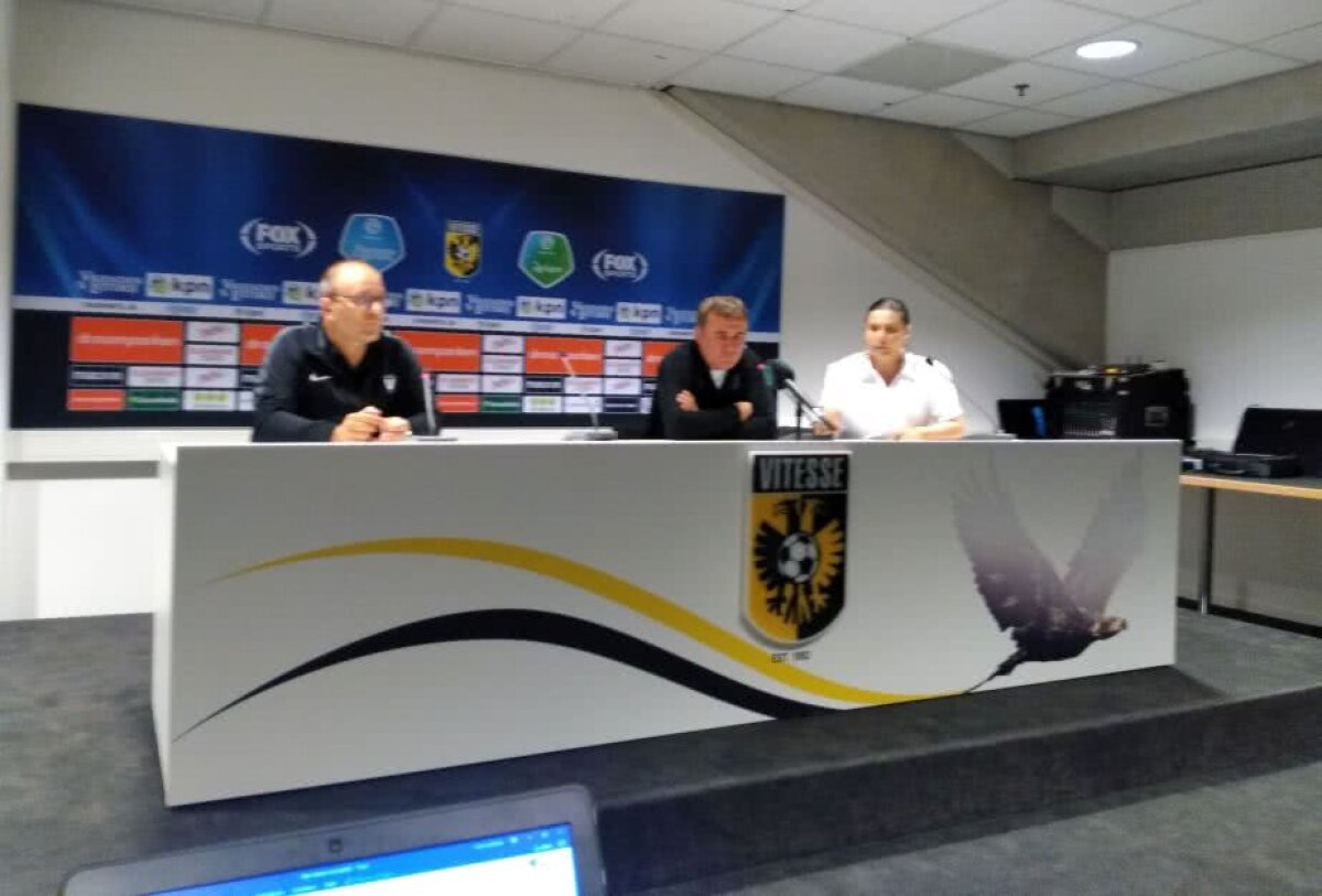 CORESPONDENȚĂ DIN ARNHEM // Hagi i-a lăudat pe olandezi, dar i-a și avertizat: "Cred în echipa mea" » Ce amintiri are cu stadionul lui Vitesse, imagini de la antrenament + ce au spus Ianis și De Nooijer