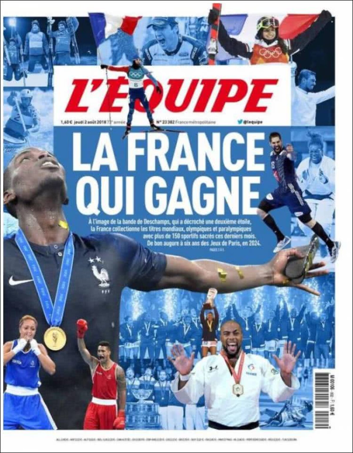 Ce scriu azi ziarele de sport din lume (2 august 2018)