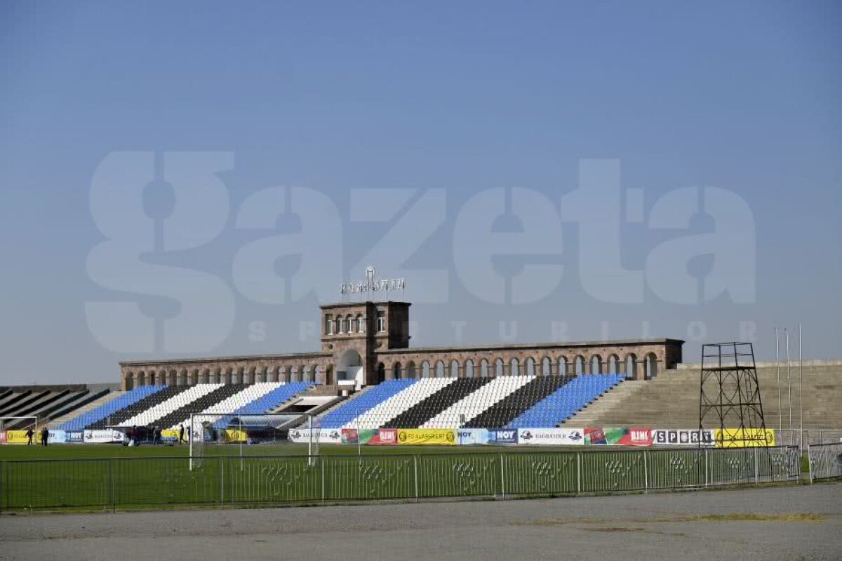 FOTO Totul despre adversara CFR-ului din Europa League, Alashkert Erevan: "O echipă dintr-un cartier mărginaş. La Călăraşi e Santiago Bernabeu, iar la Slobozia e San Siro în comparaţie cu pseudostadionul lor!"