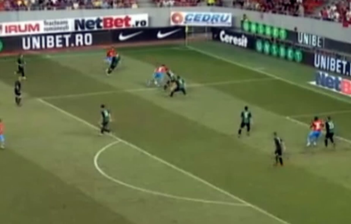 FOTO "Messi" de România » Gol FABULOS marcat de Moruțan în FCSB - Rudar