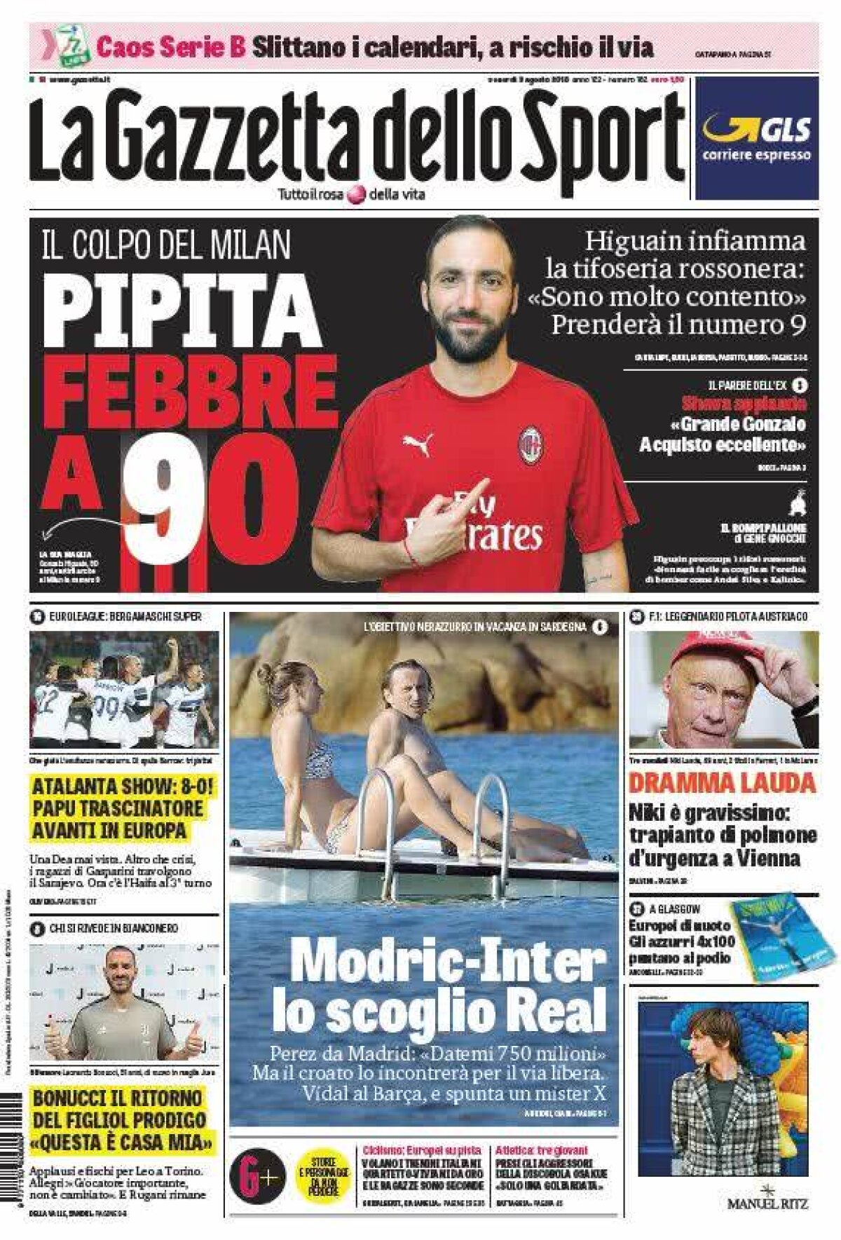 Ce scriu azi ziarele de sport din lume (3 august 2018)