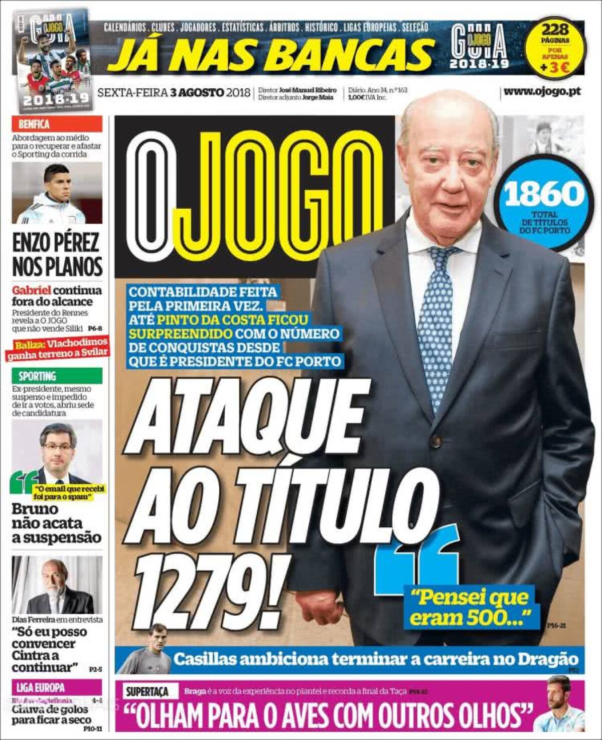 Ce scriu azi ziarele de sport din lume (3 august 2018)