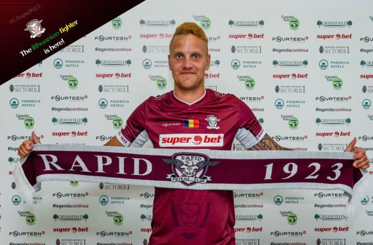 RAPID BUCUREȘTI. FOTO Rapidiștii au plecat în Turcia și au cu ei două nume noi » Matulevicius și un fotbalist trecut pe la Academia Borussiei Dortmund