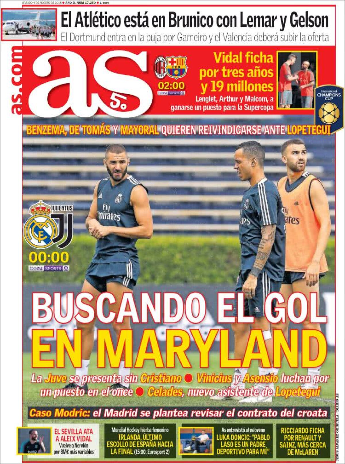 Ce scriu azi ziarele de sport din lume (4 august 2018)