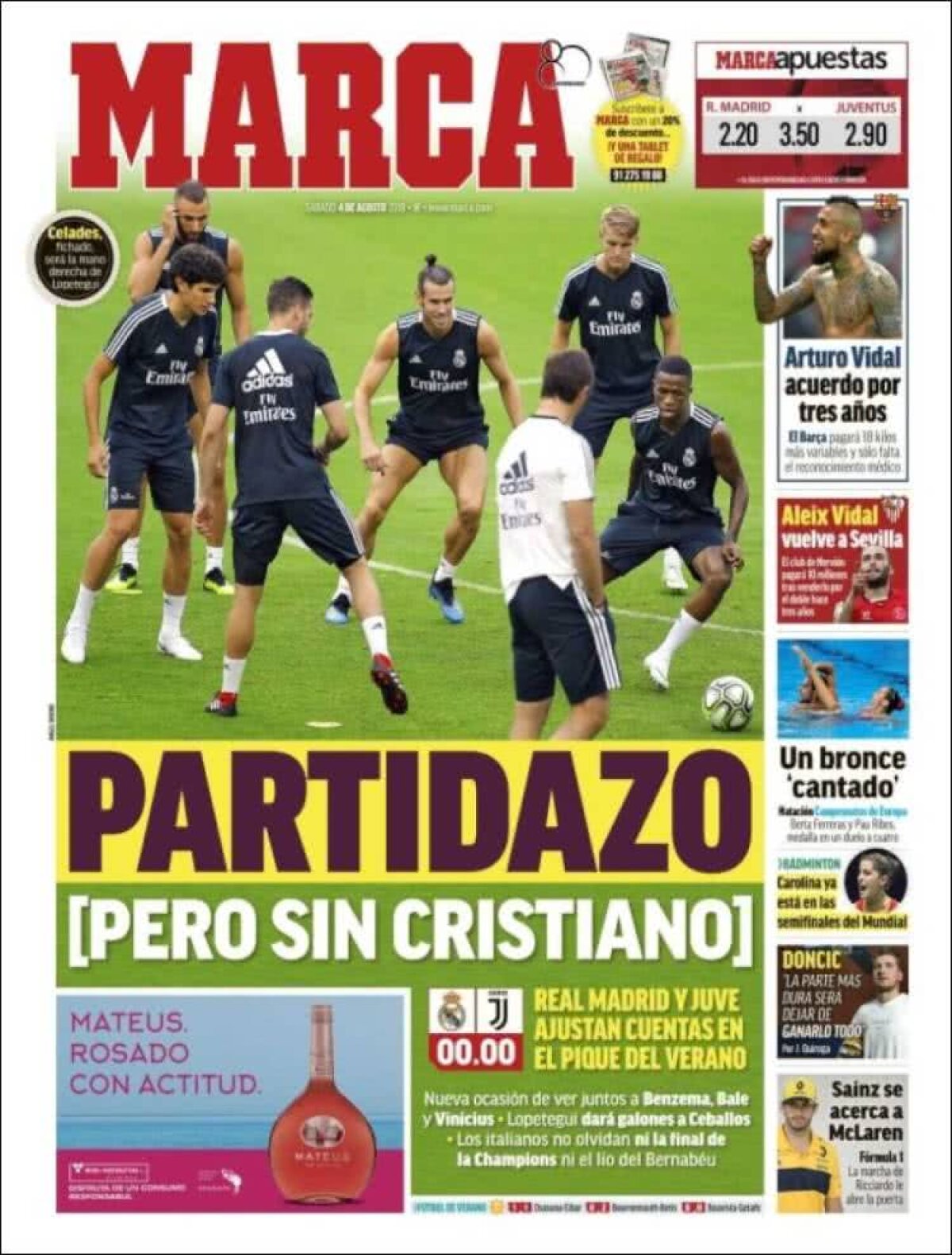 Ce scriu azi ziarele de sport din lume (4 august 2018)