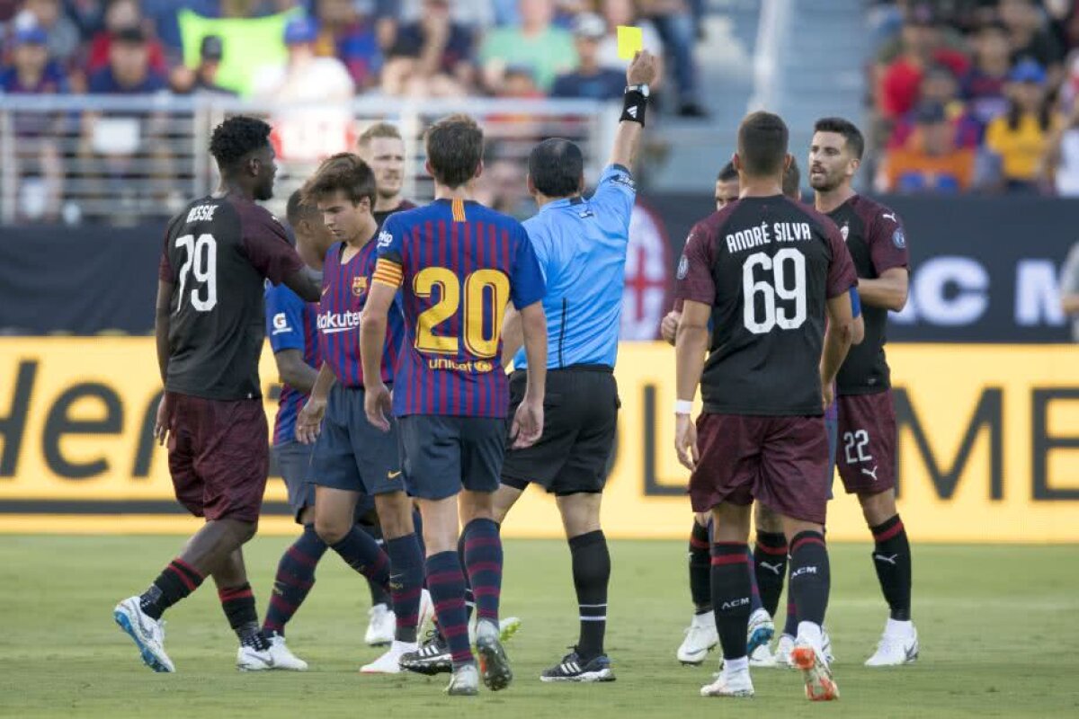 VIDEO Încă o înfrângere pentru Barcelona! Milan s-a impus după o gafă uriașă în defensivă