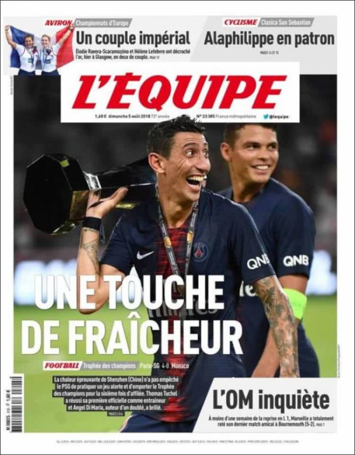 Ce scriu azi ziarele de sport din lume (5 august 2018)