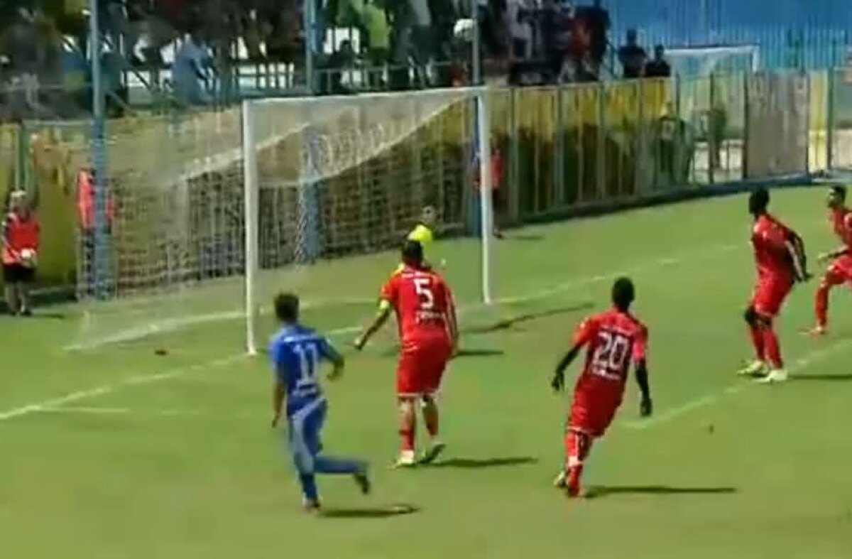 GALERIE FOTO Reușită de generic în Liga 2! Fostul junior de la Dinamo a marcat ca Adi Ilie contra Columbiei