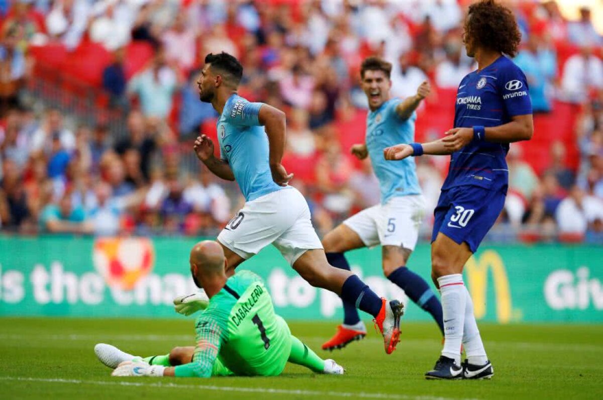 VIDEO+FOTO Manchester City e SUPERcampioana Angliei! Chelsea, răpusă de "dubla" lui "Kun" Aguero, care a devenit cel mai bun marcator din istoria lui City