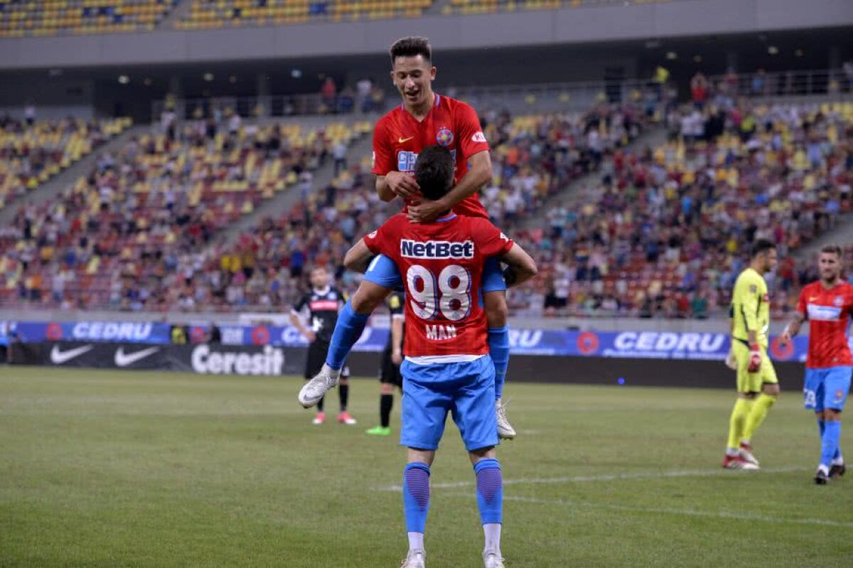 FCSB - POLI IAȘI 4-0 // FOTO Să vină Hajduk! Roș-albaștrii au făcut o partidă excelentă și au umilit-o pe Poli Iași