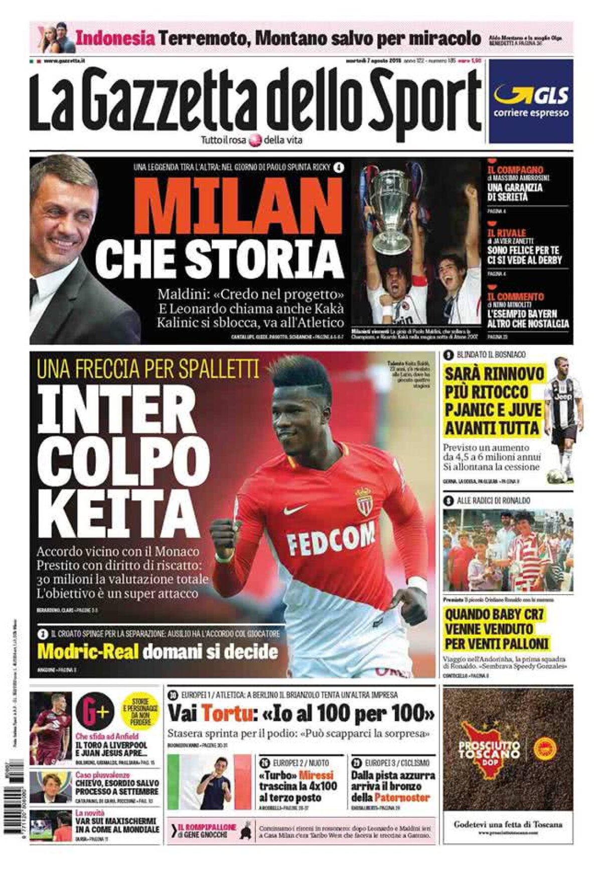 Ce scriu azi ziarele de sport din lume (7 august 2018)