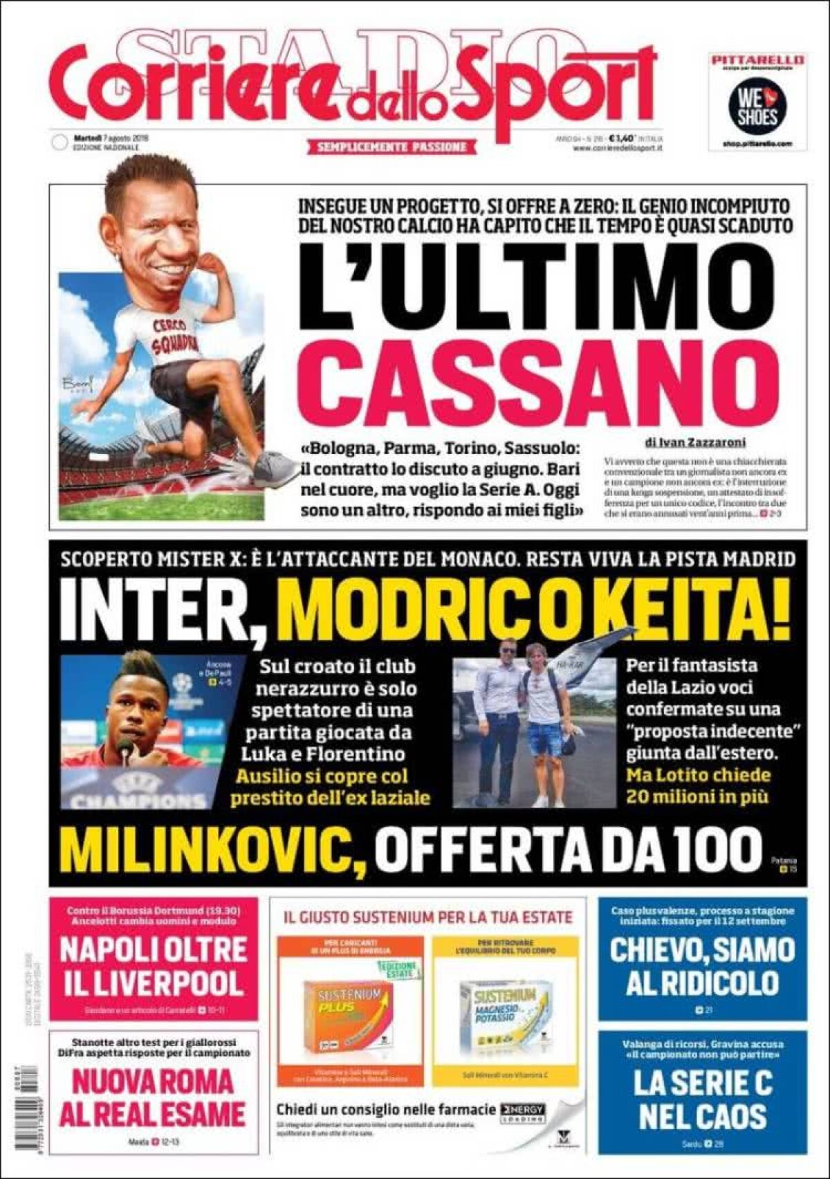 Ce scriu azi ziarele de sport din lume (7 august 2018)