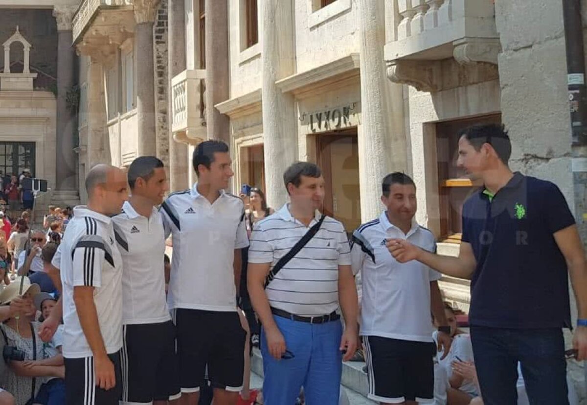 CORESPONDENȚĂ DIN CROAȚIA VIDEO Ce făceau arbitrii meciului Hajduk - FCSB cu 7 ore înainte de joc