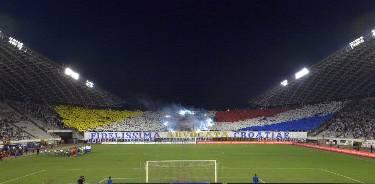 HAJDUK SPLIT - FCSB 0-0 // FOTO Machiavelic! Roș-albaștrii au dezamăgit la Split, dar au rezistat fără gol primit » Calificarea se joacă în retur