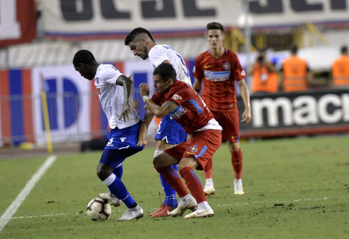 HAJDUK SPLIT - FCSB 0-0 // FOTO Machiavelic! Roș-albaștrii au dezamăgit la Split, dar au rezistat fără gol primit » Calificarea se joacă în retur