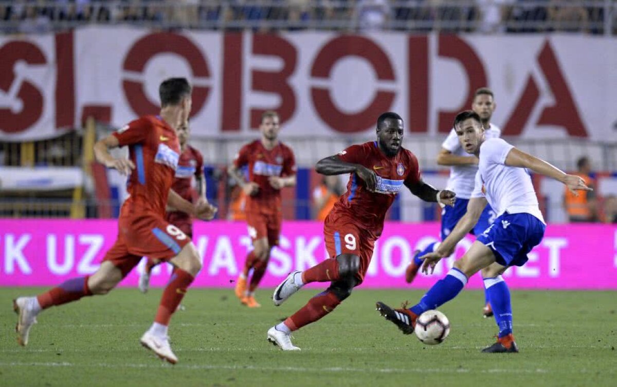 HAJDUK SPLIT - FCSB 0-0 // FOTO Machiavelic! Roș-albaștrii au dezamăgit la Split, dar au rezistat fără gol primit » Calificarea se joacă în retur