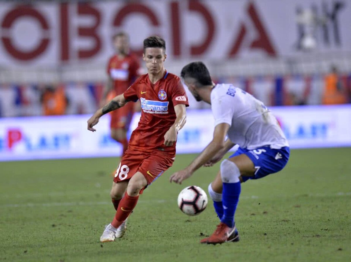 HAJDUK SPLIT - FCSB 0-0 // FOTO Machiavelic! Roș-albaștrii au dezamăgit la Split, dar au rezistat fără gol primit » Calificarea se joacă în retur