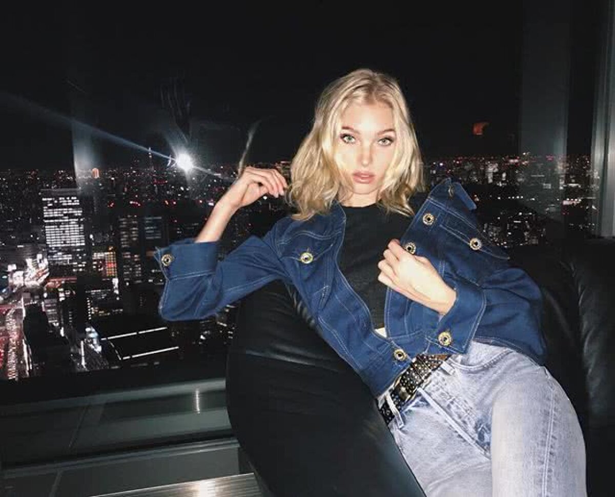 FOTO "Îngerul" care a jucat baschet profesionist » Superba Elsa Hosk e pasionată de sport