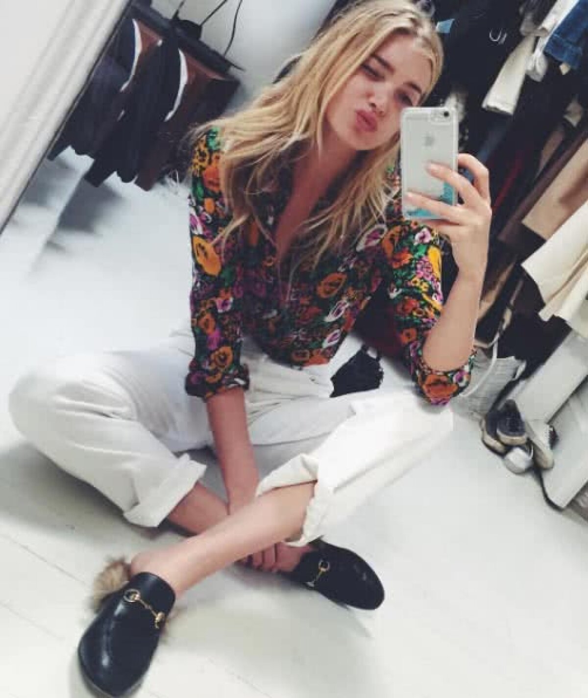 FOTO "Îngerul" care a jucat baschet profesionist » Superba Elsa Hosk e pasionată de sport