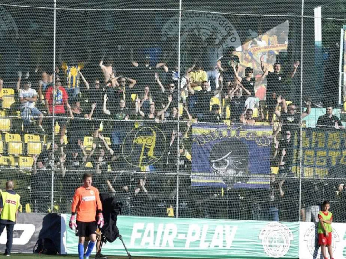 FOTO Petrolul Ploiești, primul pas spre promovarea în Liga 1! "Dubla" fundașului cu 122 de meciuri în Liga 1 a rezolvat partida