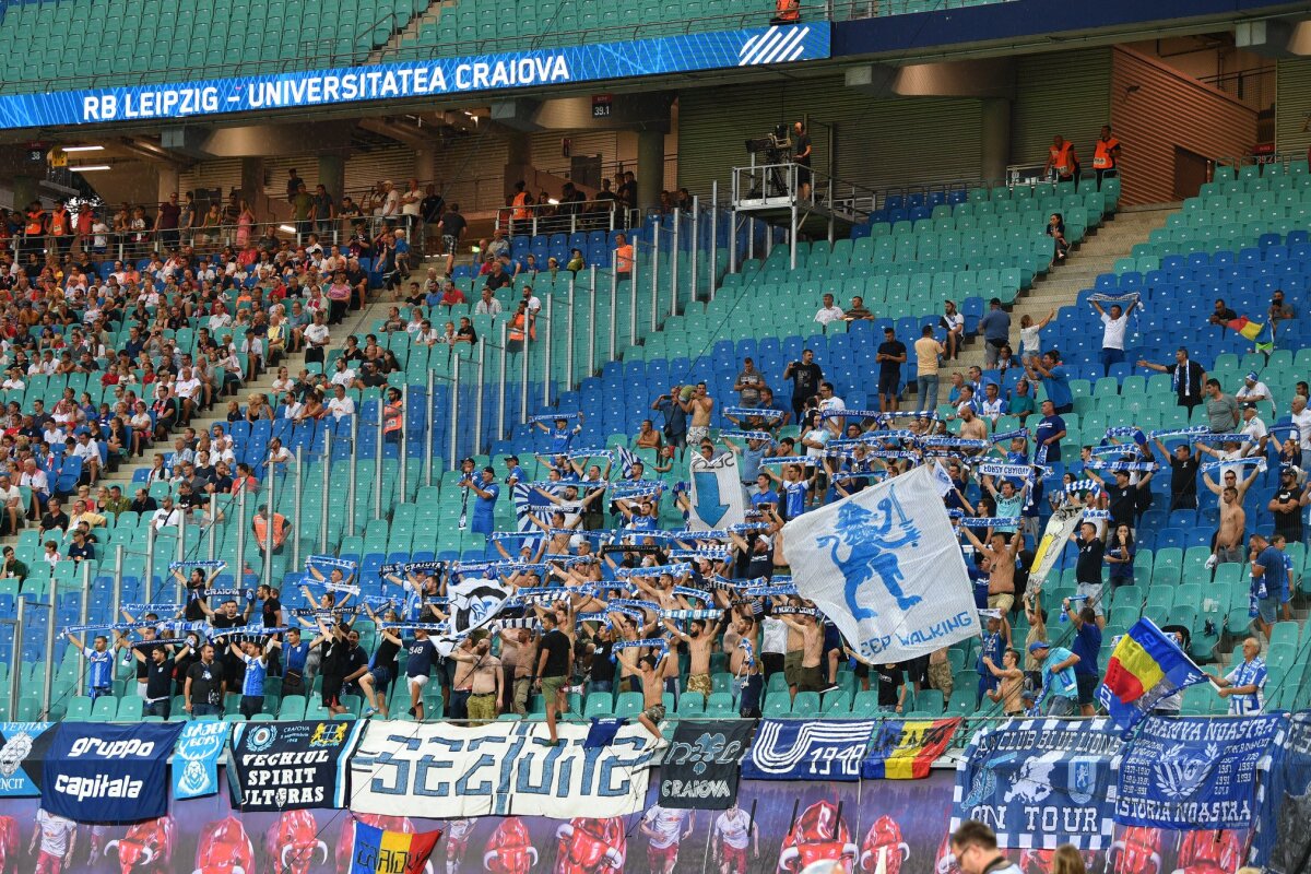 LEIPZIG - U CRAIOVA 3-1 // VIDEO+FOTO Craiova marchează în prelungiri și păstrează speranțe teoretice pentru calificare » Echipele românești sunt însă fără victorie în fața nemților din 2006!