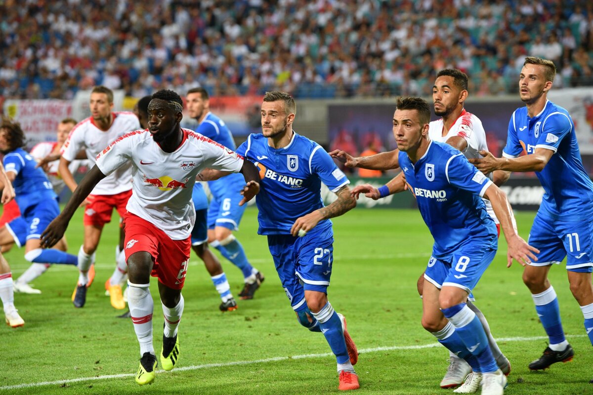 LEIPZIG - U CRAIOVA 3-1 // VIDEO+FOTO Craiova marchează în prelungiri și păstrează speranțe teoretice pentru calificare » Echipele românești sunt însă fără victorie în fața nemților din 2006!