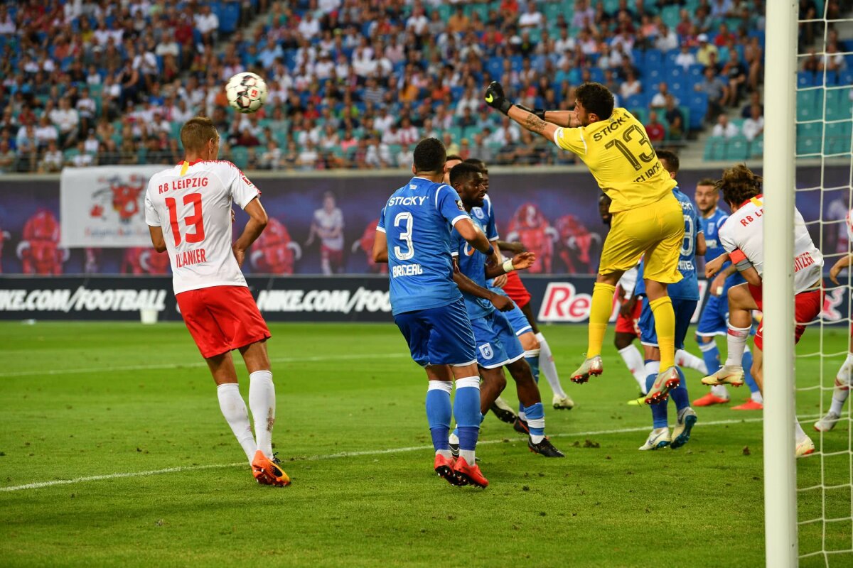 LEIPZIG - U CRAIOVA 3-1 // VIDEO+FOTO Craiova marchează în prelungiri și păstrează speranțe teoretice pentru calificare » Echipele românești sunt însă fără victorie în fața nemților din 2006!