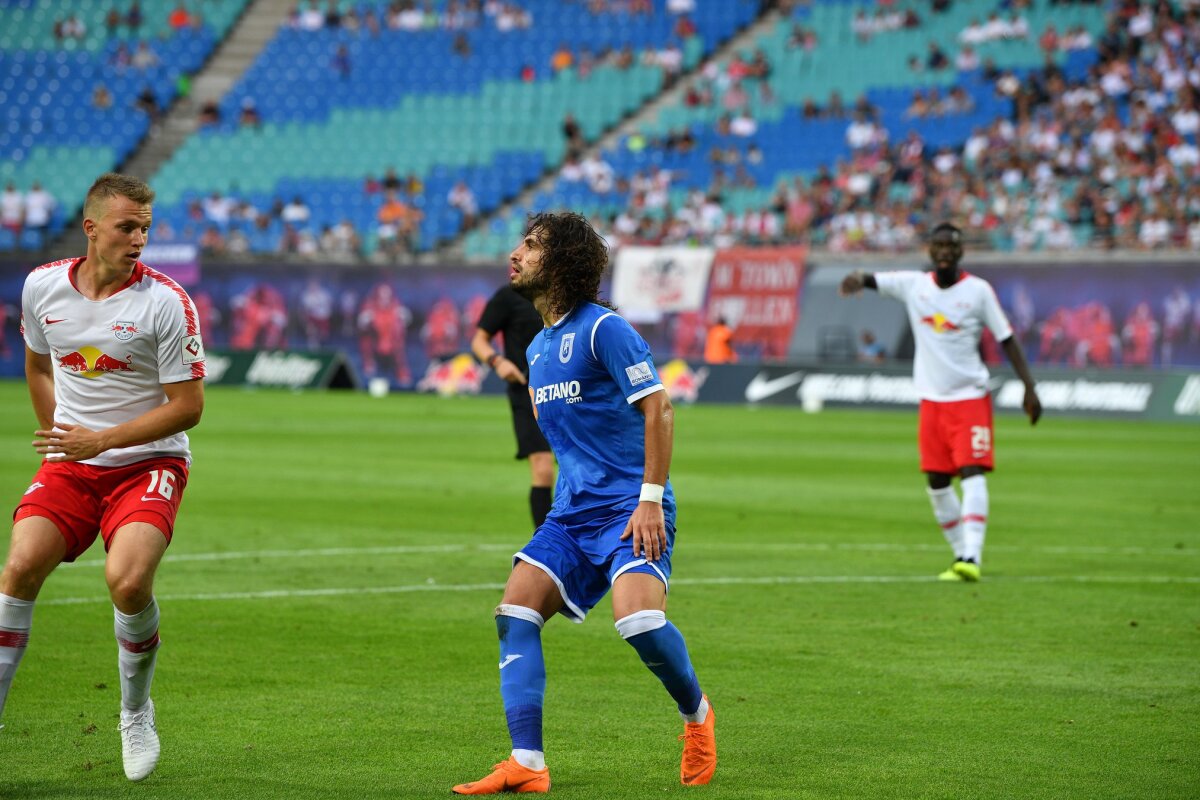 LEIPZIG - U CRAIOVA 3-1 // VIDEO+FOTO Craiova marchează în prelungiri și păstrează speranțe teoretice pentru calificare » Echipele românești sunt însă fără victorie în fața nemților din 2006!