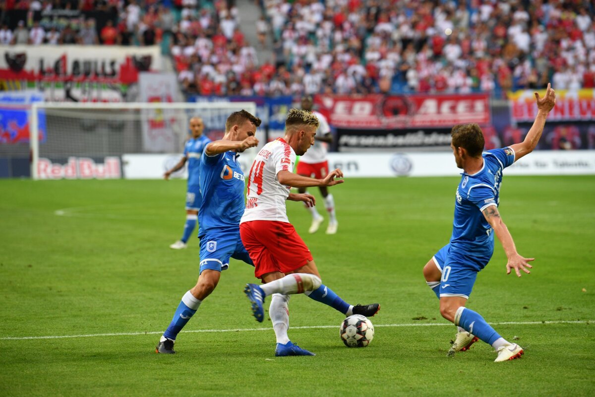 LEIPZIG - U CRAIOVA 3-1 // VIDEO+FOTO Craiova marchează în prelungiri și păstrează speranțe teoretice pentru calificare » Echipele românești sunt însă fără victorie în fața nemților din 2006!